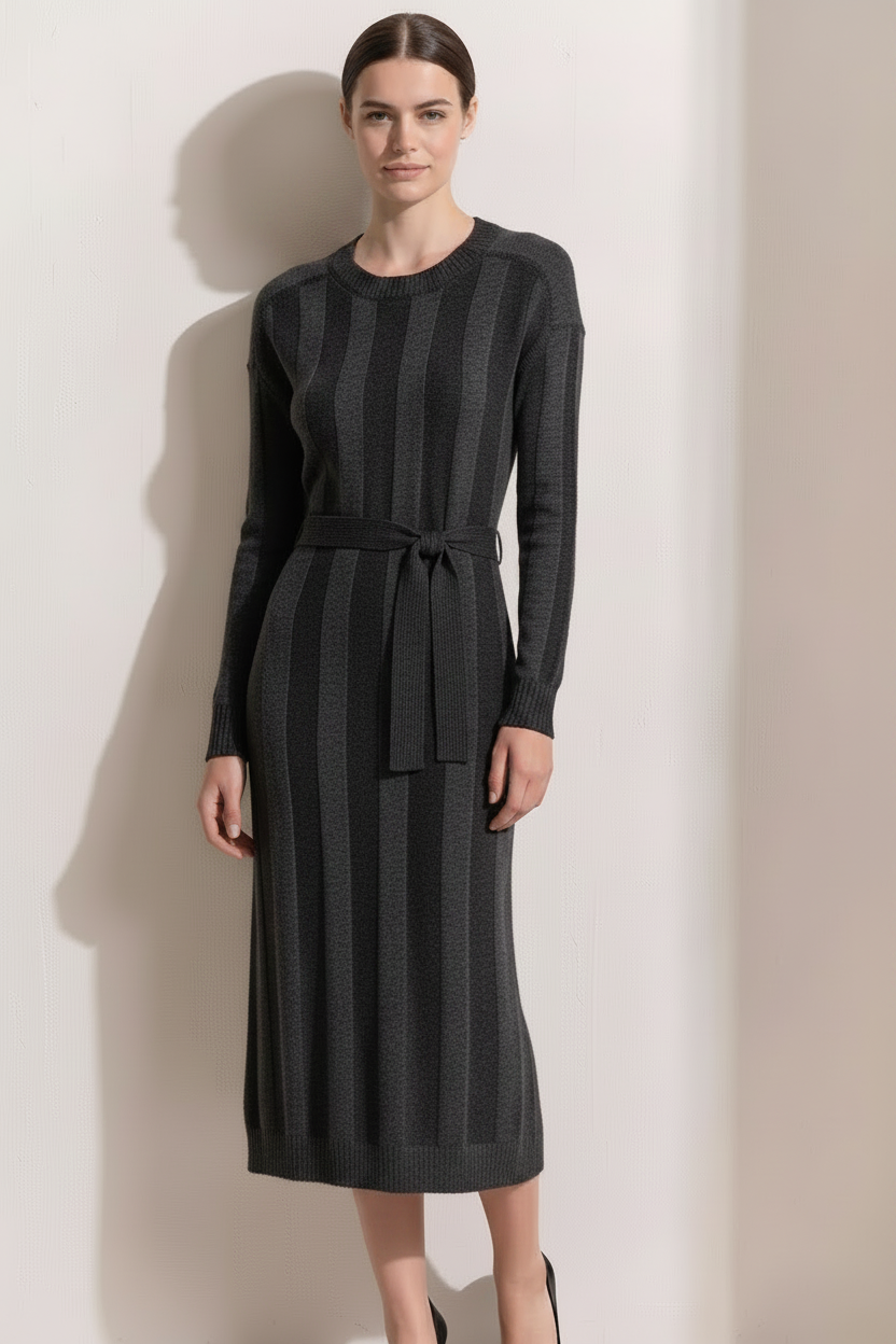 The Super Fine Merino Cashmere Sweater Dress