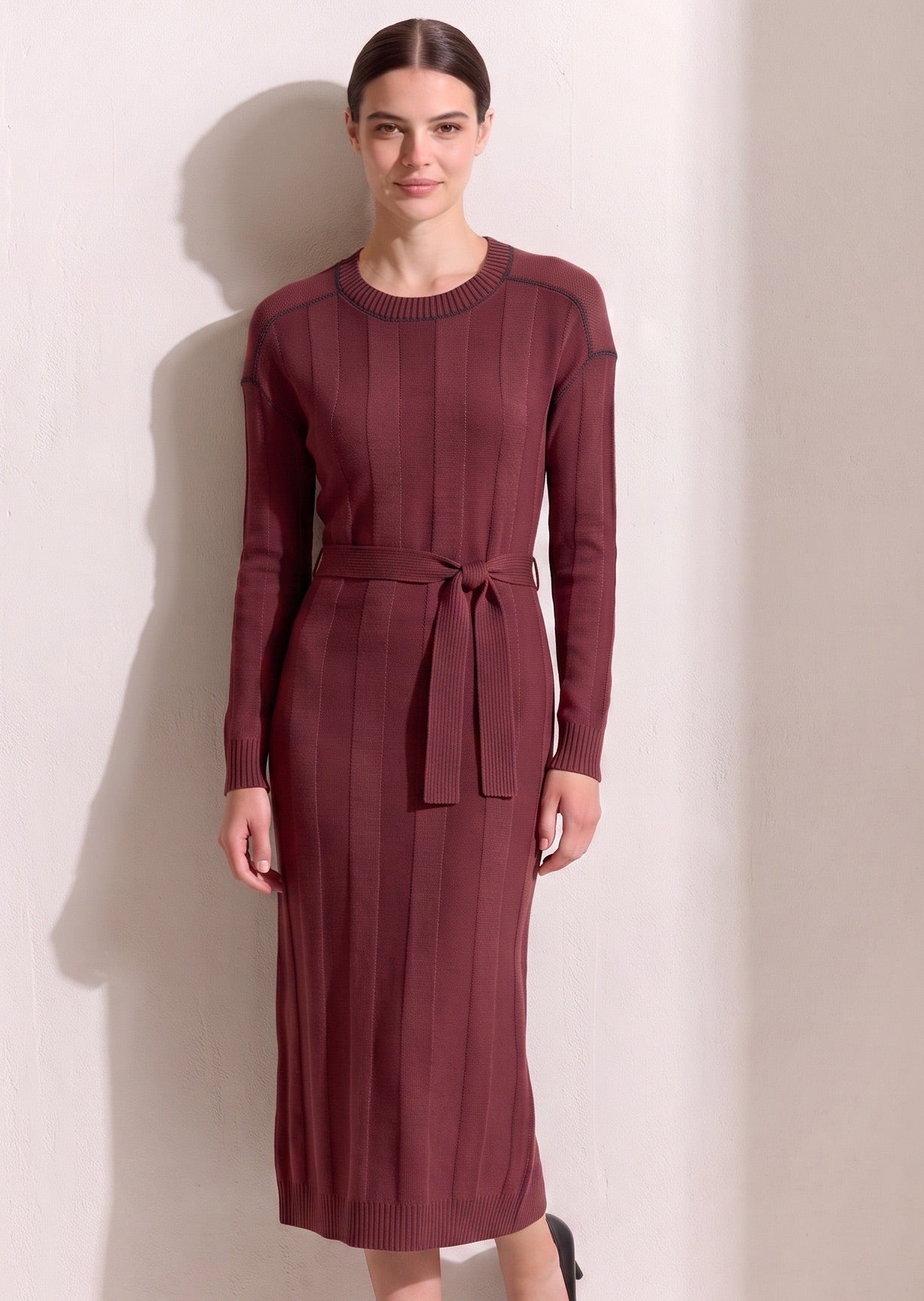 The Super Fine Merino Cashmere Sweater Dress