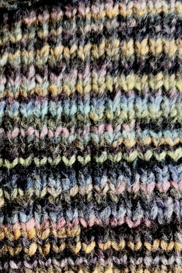 BLACK BOYFRIEND SPACE DYE SWEATER SWATCH