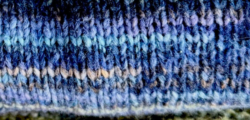  BOYFRIEND SPACE DYE SWEATER INDIGO
